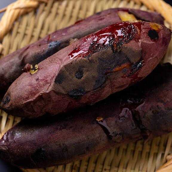 蜜があふれる熟成紅はるかの焼き芋